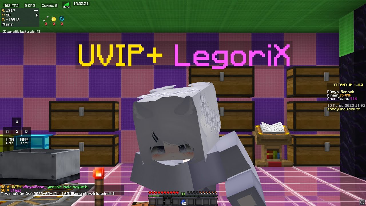 HİTİNE DUEL PVP & 1 KLIK DUEL PVP  & SONOYUNCU TİTANYUM PVP & #sonoyuncutitanyum #titanyumpvp SON #6