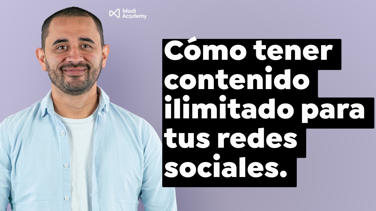 Tener contenido ilimitado para redes sociales - Como hacer marketing de contenidos