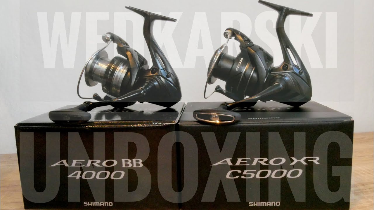 SHIMANO Aero BB 4000 i Aero XR C5000 - UNBOXING i OMÓWIENIE KOŁOWROTKÓW | VLOG #87