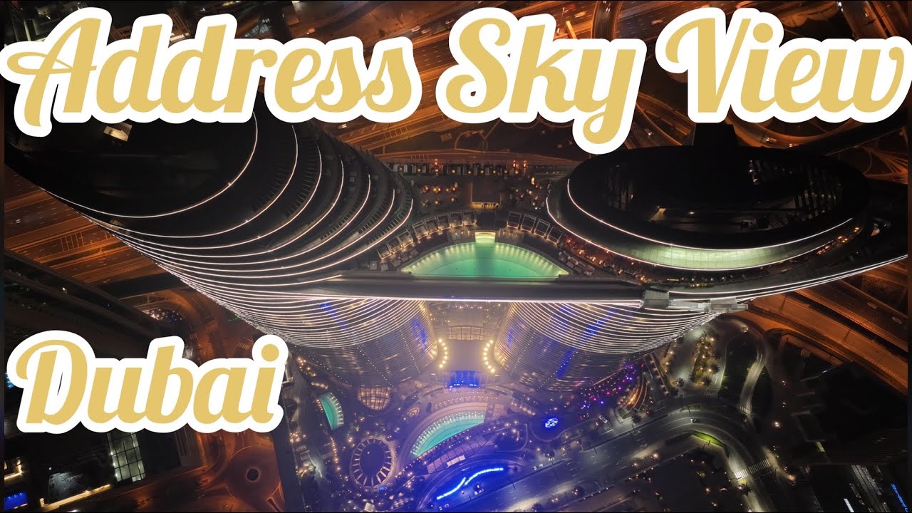 HOTEL REVIEW OF THE ADDRESS SKY VIEW DUBAI #LUXURY #5STAR #VLOG #DUBAI #TRAVEL #VACATION #HABIBI