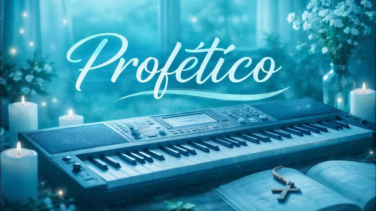 Fundo musical Profético para oração - Piano+pad continuo 