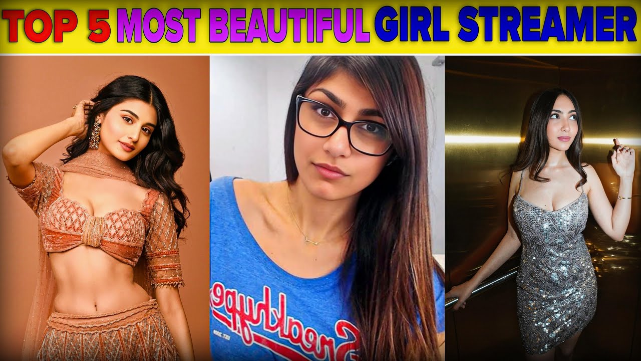 Top 5 Most Beautiful Girl Streamers Of Bgmi | Top 5 Beautiful Female Youtubers ||
