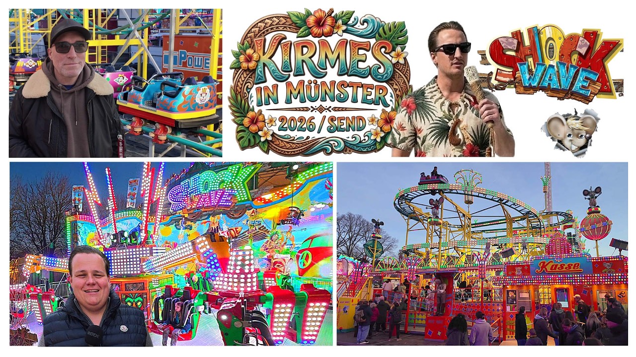 Reportage | Shock Wave Hortz | Wilde Maus Eberhard Jun. | SEND 2026 | Kirmes in Münster