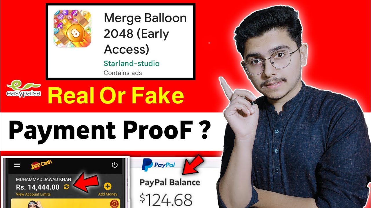Merge Balloon 2048 Real Or Fake | Merge Balloon 2048 Payment Proof?
