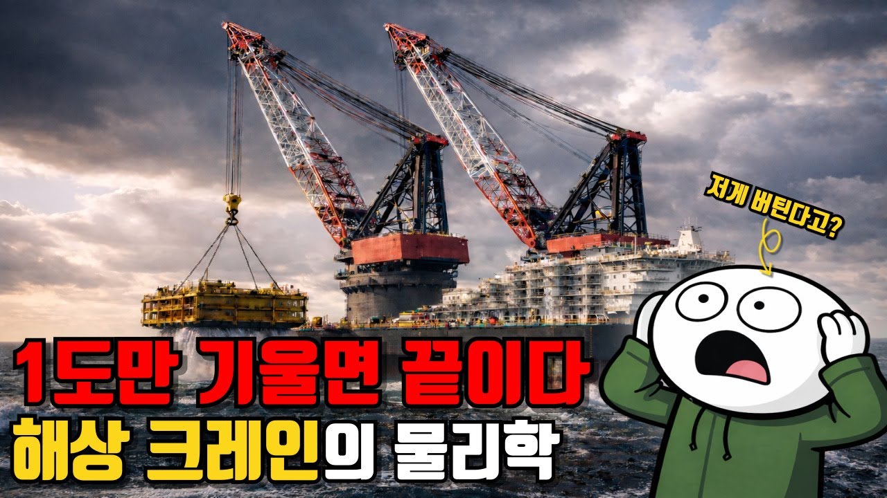 1도의 차이가 재앙을 부른다, 해상 크레인은 왜 안 넘어질까