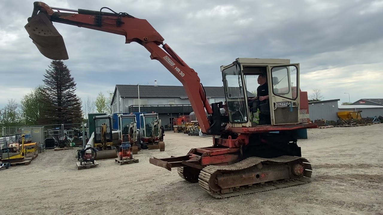 Køb Schaeff HR30 gravemaskine 478631 på Klaravik.dk