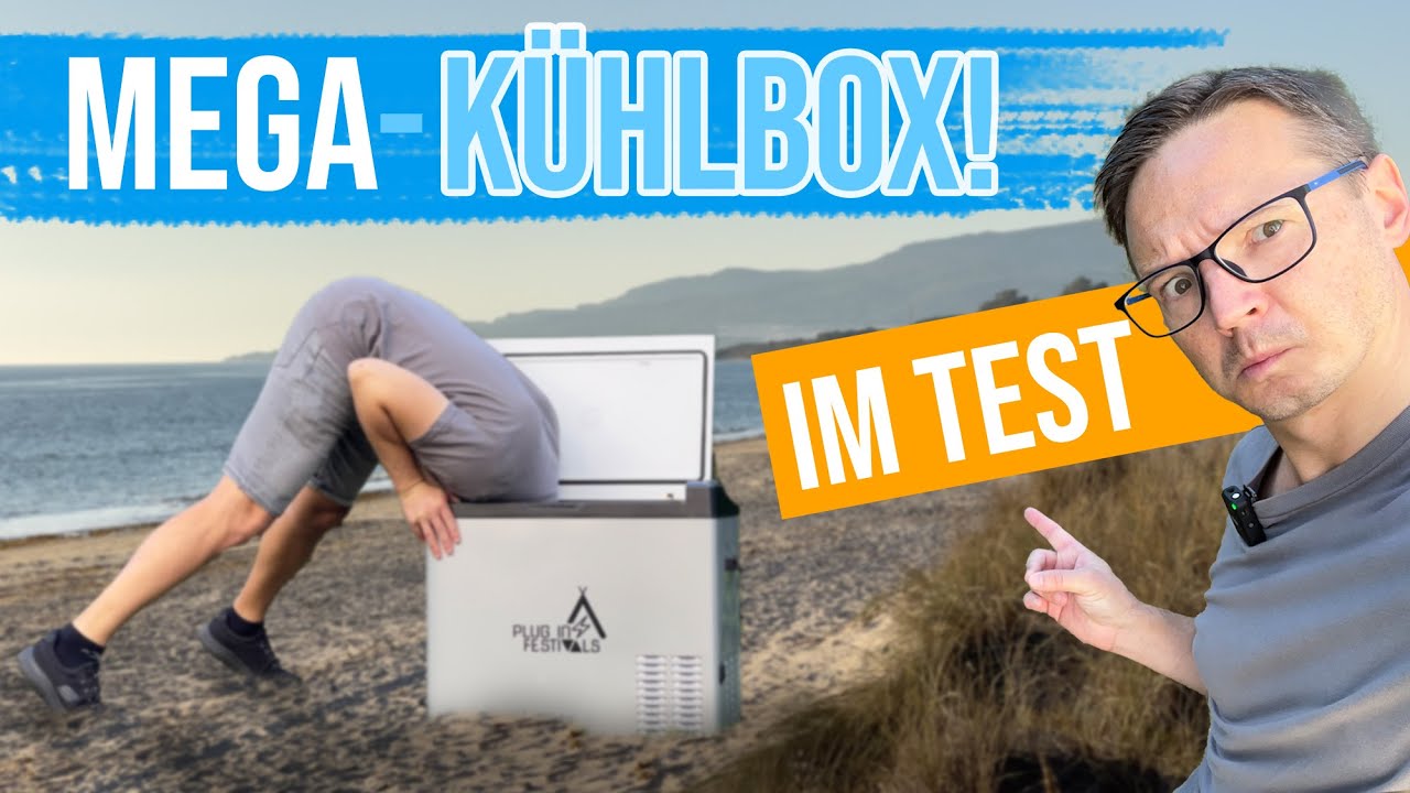 Compressor cooler for motorhomes and camping: Plugin Festivals Icecube