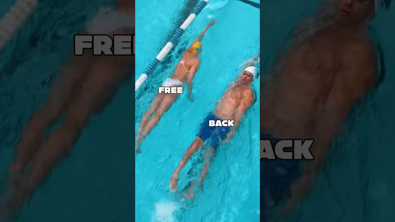 Freestyle & Backstroke Similarities #swimming #swimmer #swim