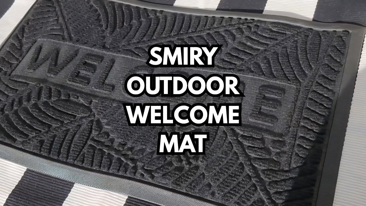 Smiry Outdoor All-Season Waterproof Welcome Mat | Review