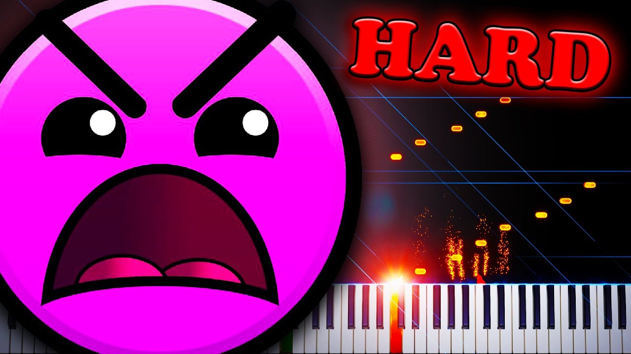 DJ Nate - Electrodynamix (from Geometry Dash) - Piano Tutorial