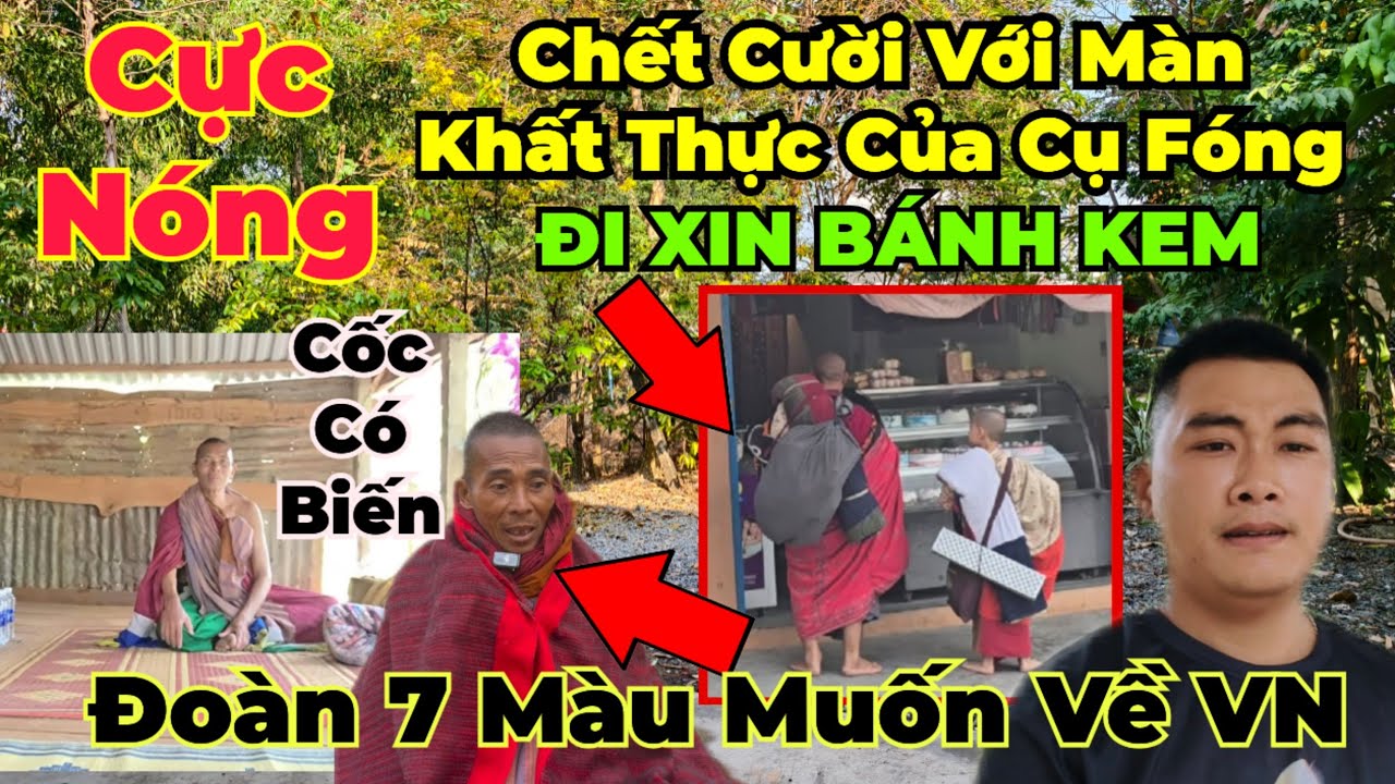 Căng : Cụ Fóng đi khất thực và cái kết. Cốc thầy Tuệ có biến, Đoàn 7 màu có ý định về VN hành pháp