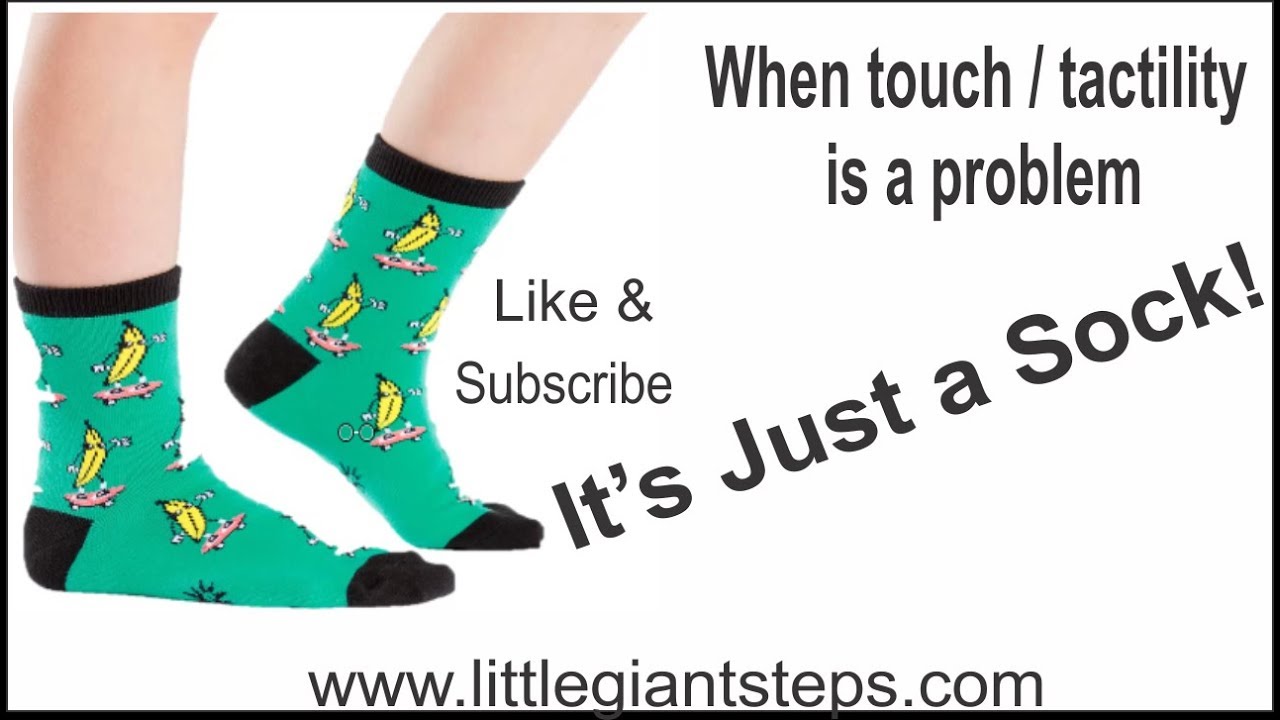 It's Just A Sock! ~ How Sensory Issues Can Be Remedied