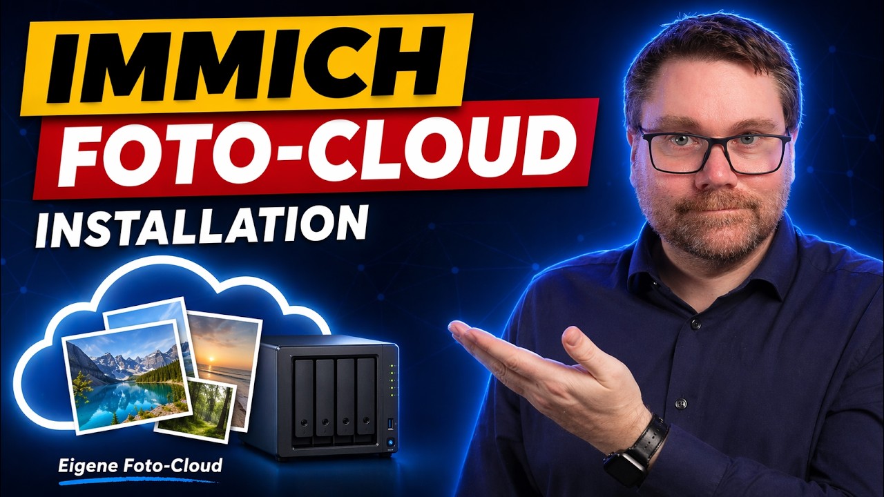 🔧🚀 Immich – Komplette Installationsanleitung! So richtest du deine eigene Foto-Cloud ein 📸💾