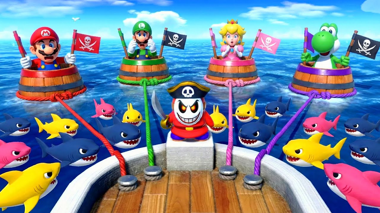 Mario Party Superstars: The Iconic 4-Way Clash! 🍄 Mario, Luigi, Yoshi & Peach