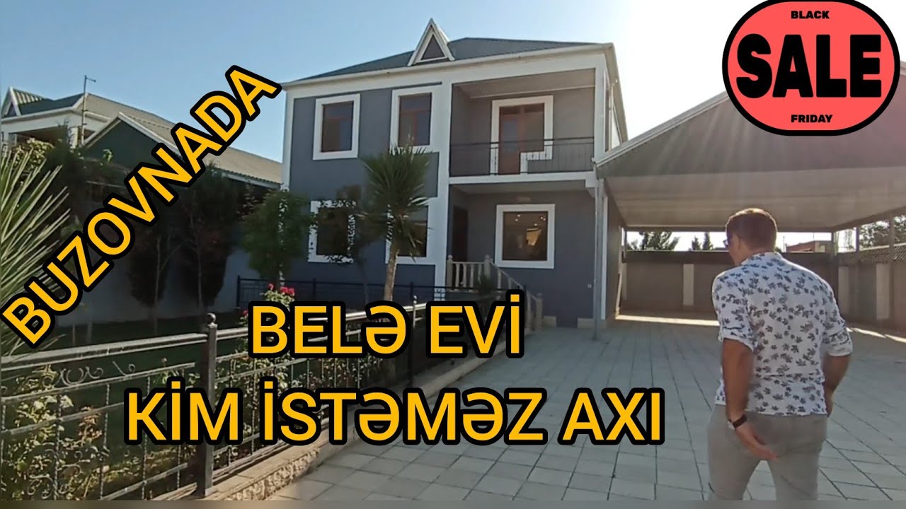 BUZOVNADA BELƏ GÖZƏL EV HƏLƏM HƏLƏM ƏLƏ DÜŞMÜR ☎️070 858 31 44