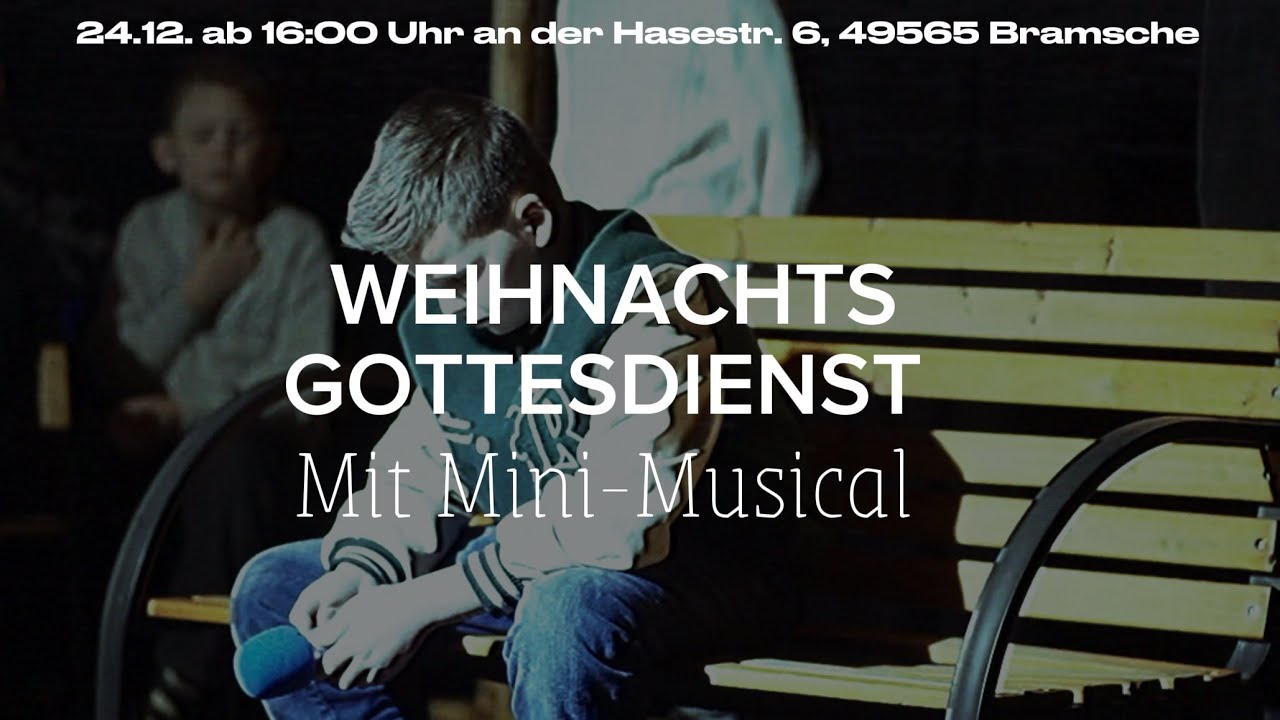 Weihnachts-Gottesdienst  I  24.12.2025  I  EFG Bramsche I Mini-Muscal