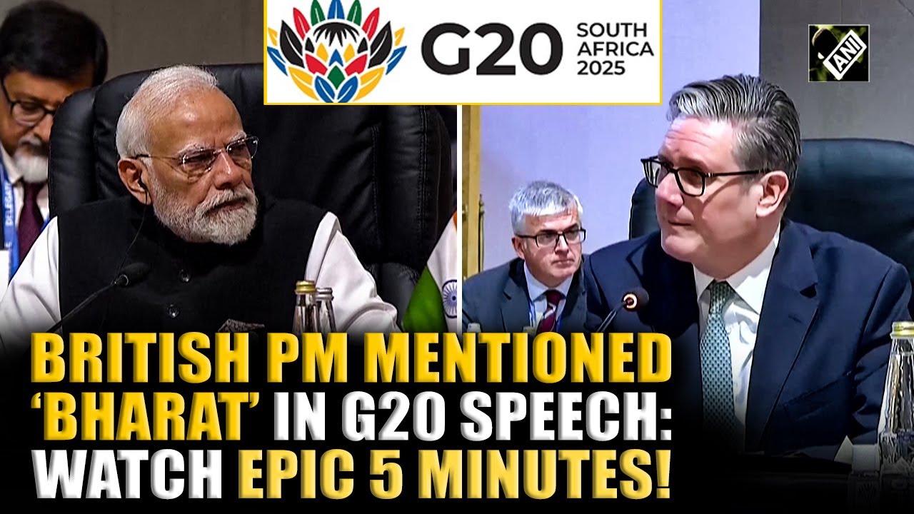 &ldquo;Partners like India&hellip;&rdquo; British PM Starmer took everyone by surprise in G20 Summit| Watch Full Speech