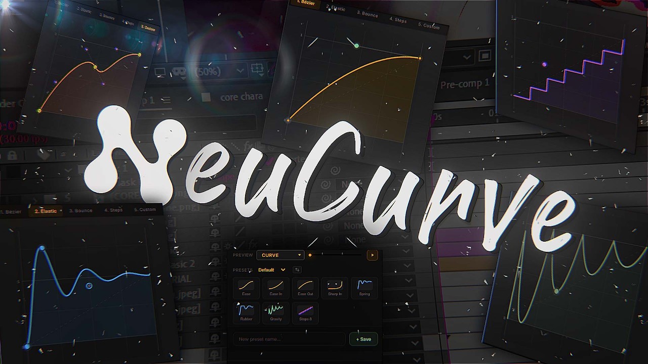 Neucurve extention for after effect make your edit more faster