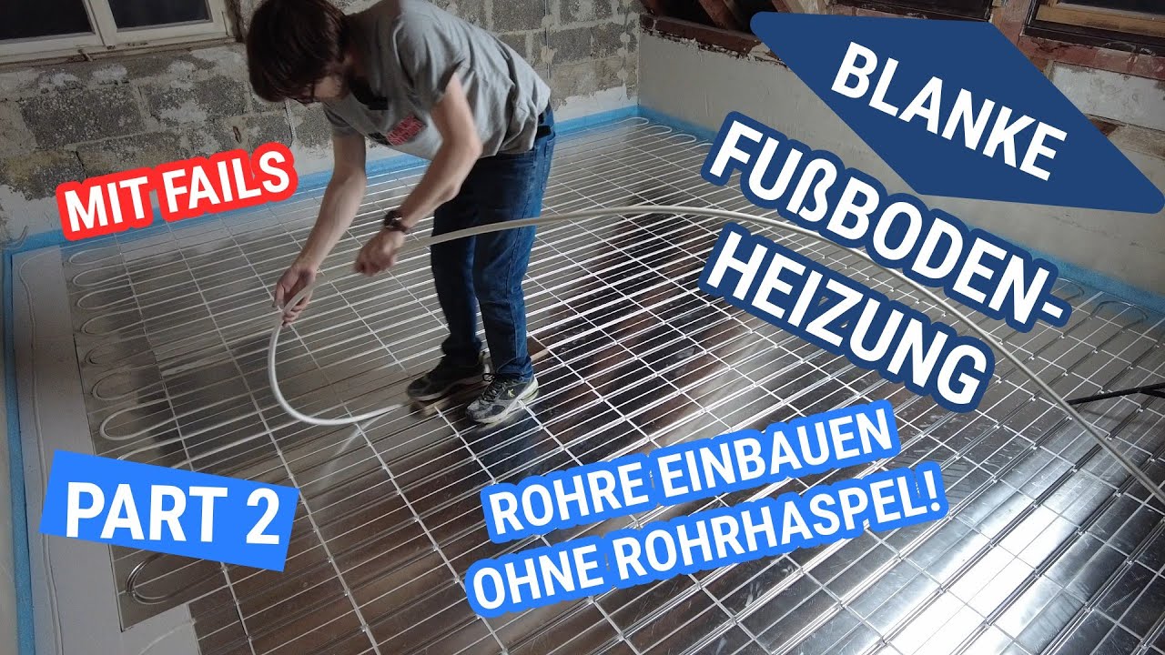Teil 2: Hochwertige #Fußbodenheizung nachrüsten, So einfach geht’s! BLANKE Permatop