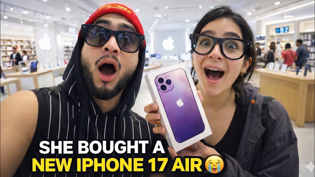 She bought a new iphone 17 Air 🥰 || jaigo gill vlogs