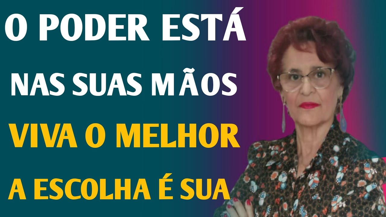O PODER ESTÁ NAS SUAS MÃOS VIVA O MELHOR A ESCOLHA É SUA 
