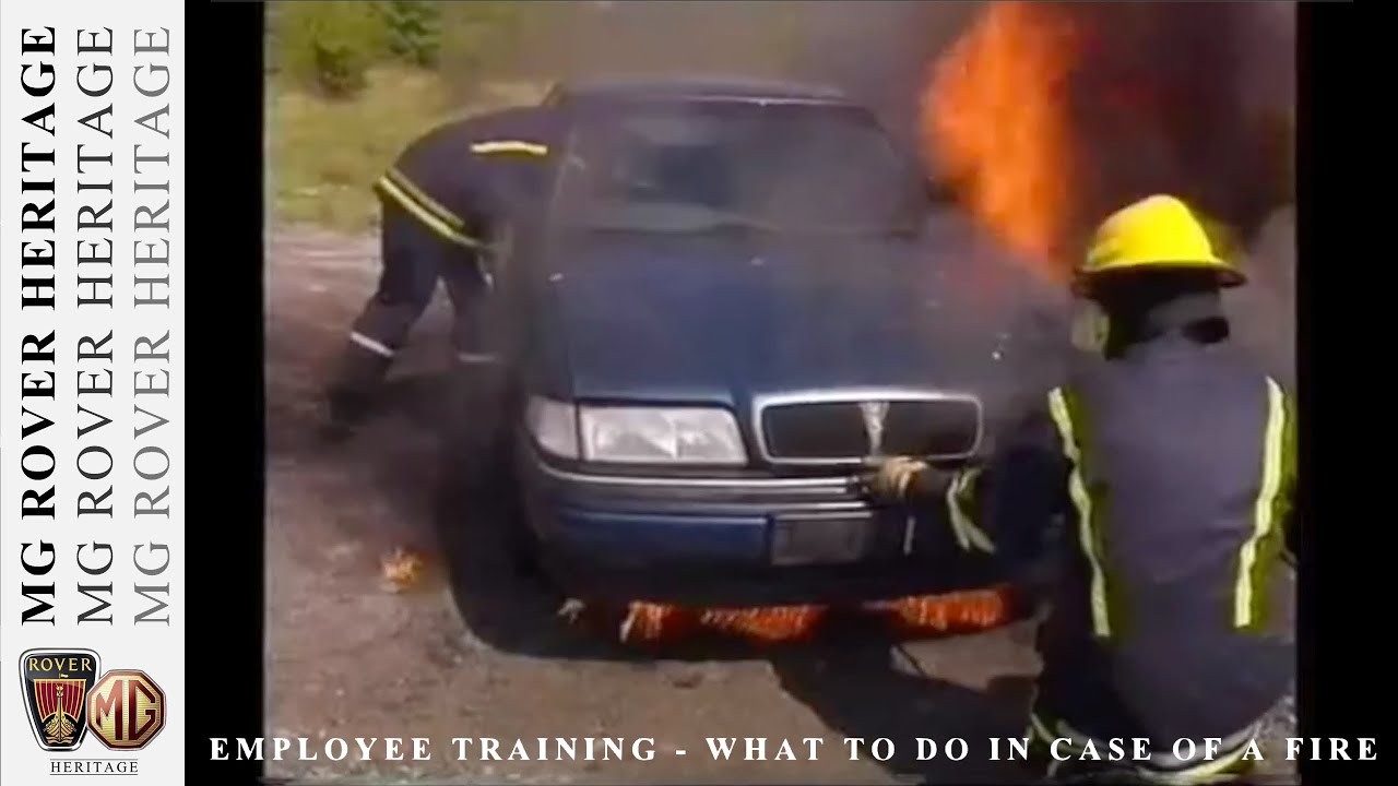 Rover Employee Training - What To Do In Case Of Fire | 1995 | The Rover Group