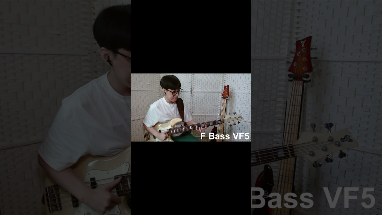 F Bass BN5 vs F Bass VF5 slap sound 