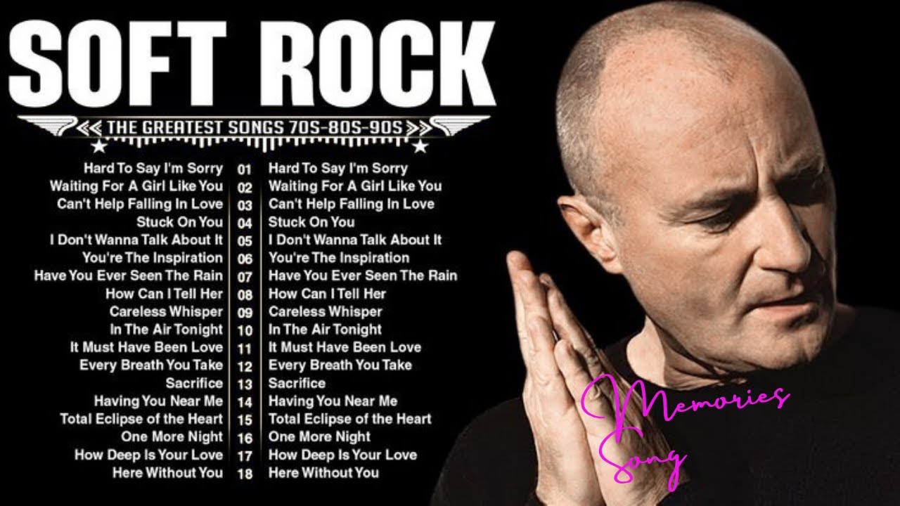 When Music Had a Soul: 70s–90s #Soft Rock Legends, Phil Collins, Eric Clapton, Michael Bolton