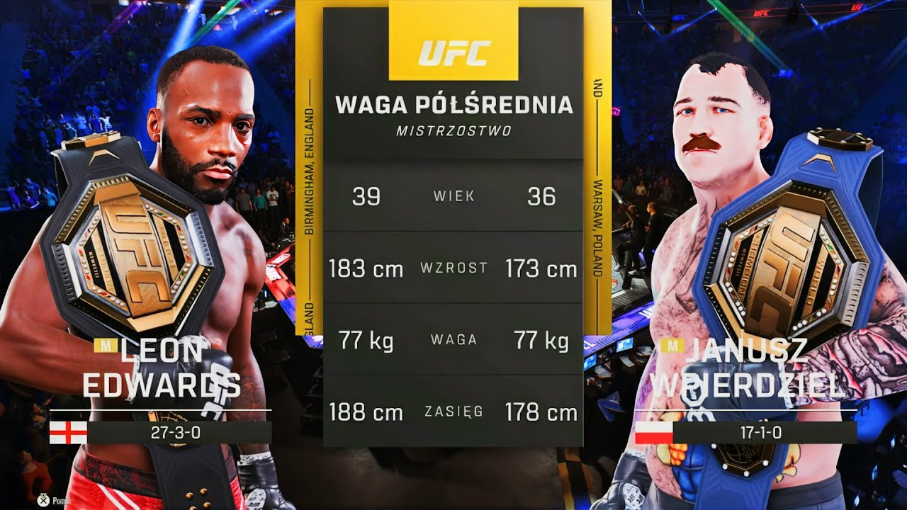 WALKA MISTRZ VS MISTRZ - Kariera Janusza [#17] | UFC 5 PL PS5 | Tryb Kariery | UFC 5 Po Polsku