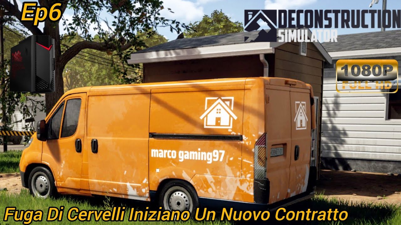 Deconstruction Simulator Fuga Di Cervelli Iniziamo Un Nuovo Contratto Ep6 Gameplay Ita