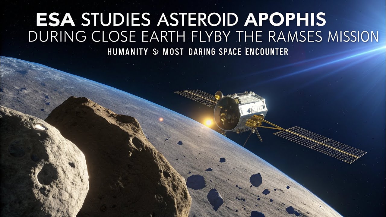 ESA&rsquo;s Ramses Mission: Humanity&rsquo;s Daring Encounter with Asteroid Apophis