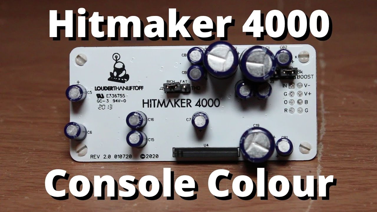 HITMAKER 4000 80's E-Series (SSL) | DIYRE Colour Module