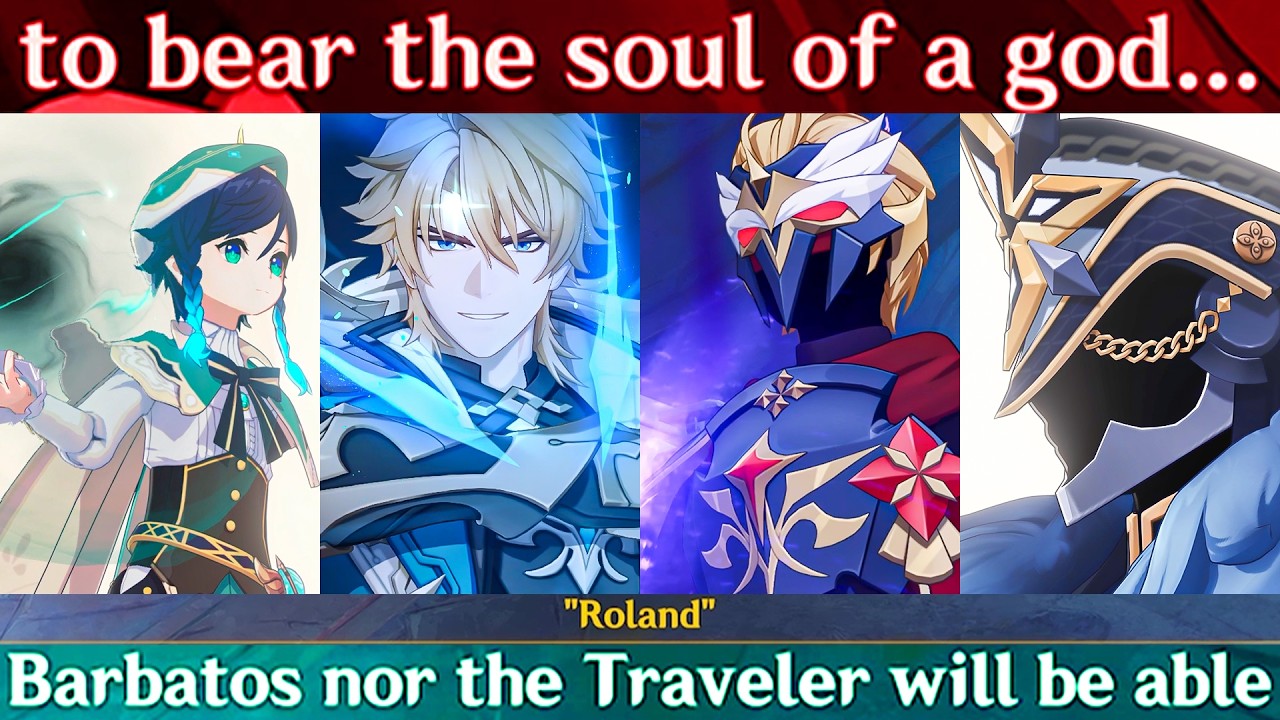 FINAL BATTLE!! VARKA VS ROLAND Cutscene Genshin Impact 6.4 LUNA V,Varka Story Quest Venti x Capitano