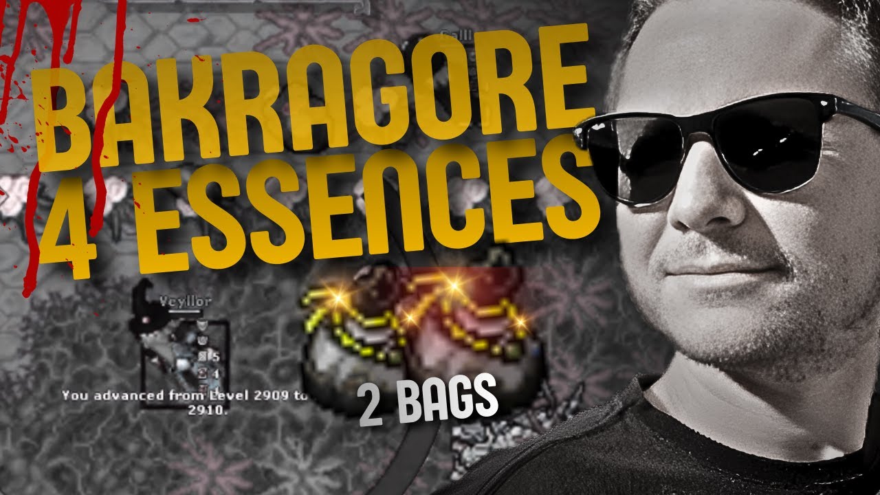 RECORDE DE TEMPO: BAKRAGORE 4 ESSENCES (2 BAGS) #Tibia #Tibiadino