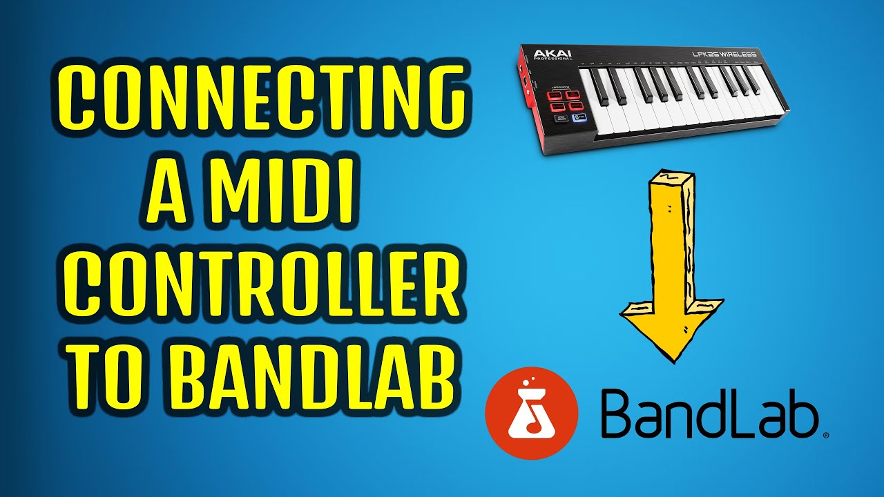 Connecting a MIDI Controller to BandLab