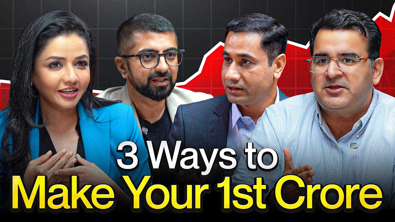 How to Make ₹0 to ₹1 Crore: Mutual Fund Strategy | Gajendra Kothari, Sanjay Kathuria, Neeraj Arora