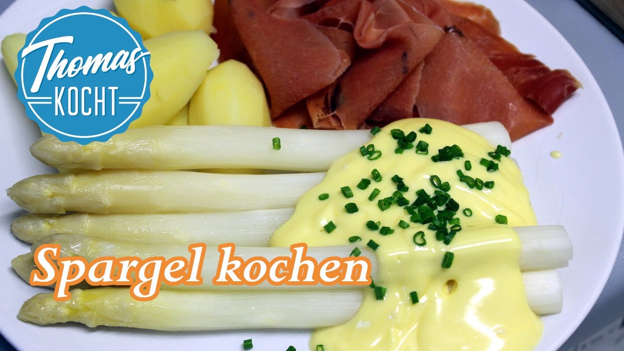 Spargel einfach kochen und sch&auml;len