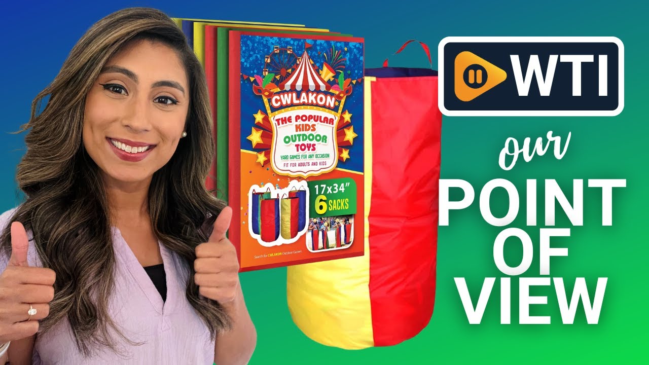 CWLAKON 6 Pack Potato Sack Race Bags | Our Point Of View
