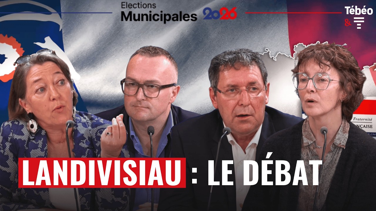 🗳️ DÉBAT MUNICIPALES 2026 : Le grand face-à-face du 1er tour à Landivisiau !