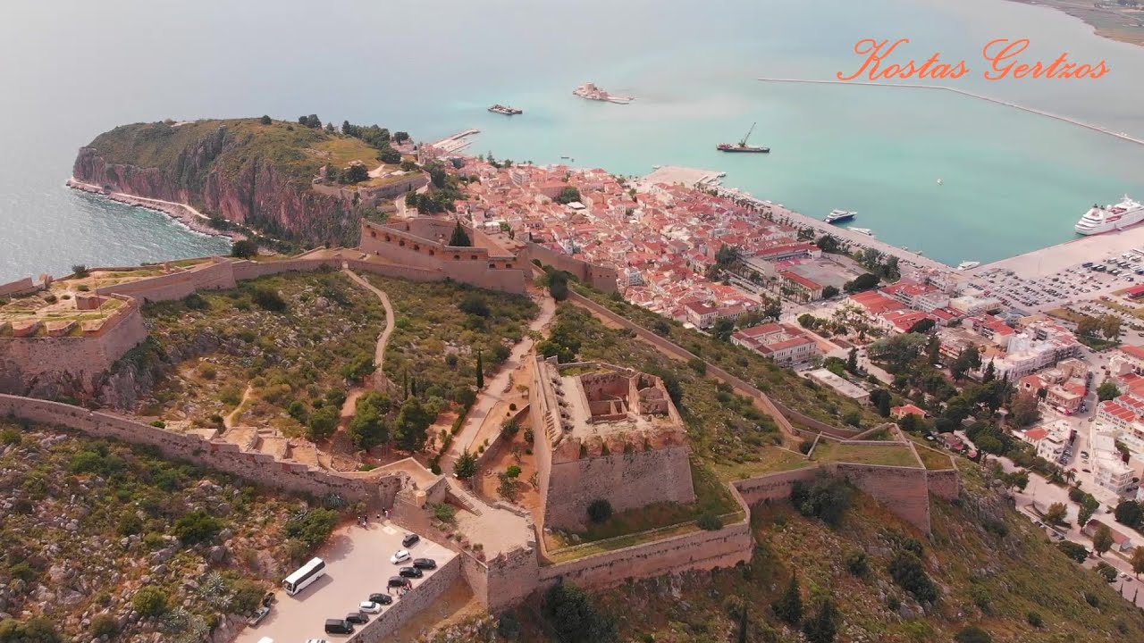 ΚΑΣΤΡΟ ΠΑΛΑΜΗΔΙ, ΝΑΥΠΛΙΟ (DRONE). PALAMIDI CASTLE, NAFPLIO, GREECE.