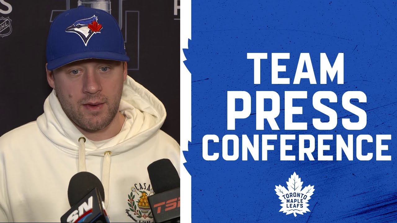 Maple Leafs Media Availability Playoff Practice | April 23, 2024