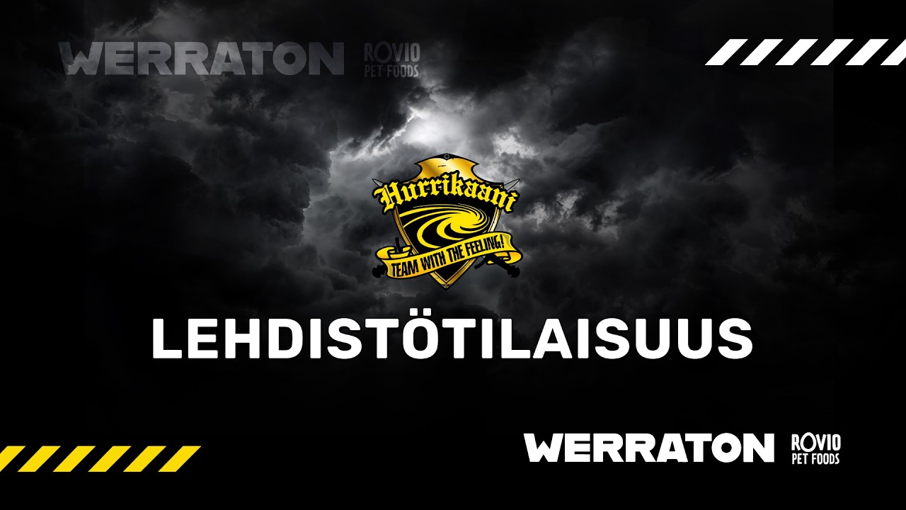 Werraton-lehdistötilaisuus Hurrikaani-Loimu 11.3.2026