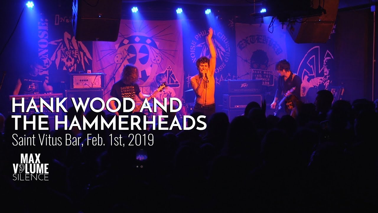 HANK WOOD AND THE HAMMERHEADS live at Saint Vitus Bar, Feb. 1st, 2019 (FULL SET)