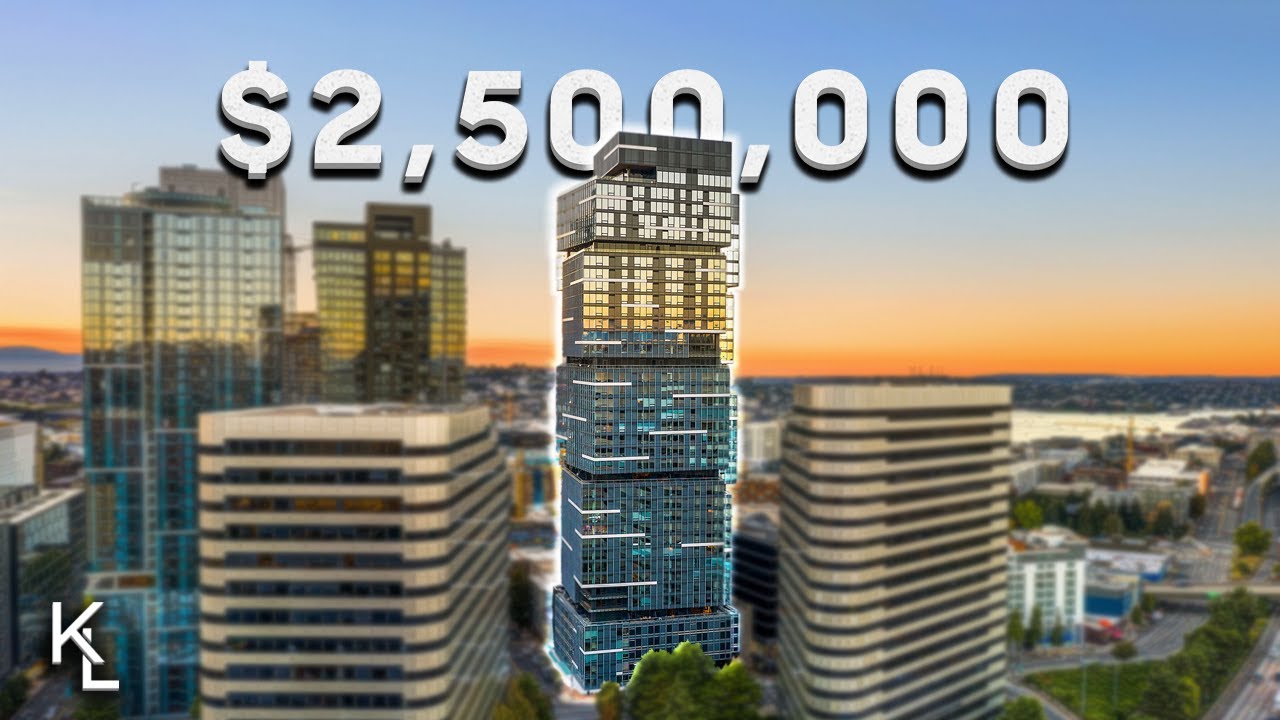 Inside a $2,500,000 Downtown Seattle TWO-STORY PENTHOUSE with an INSANE LOFT!