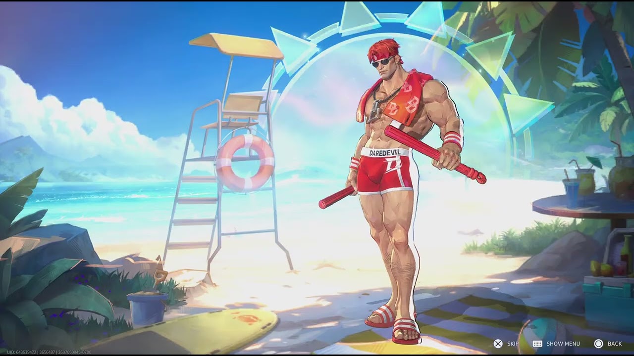 Marvel Rivals Daredevil Summer skin intro