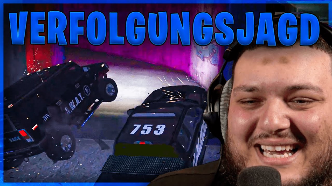 WILDE VERFOLGUNGSJAGD 🤣 • GTA RP • AbuGoku9999