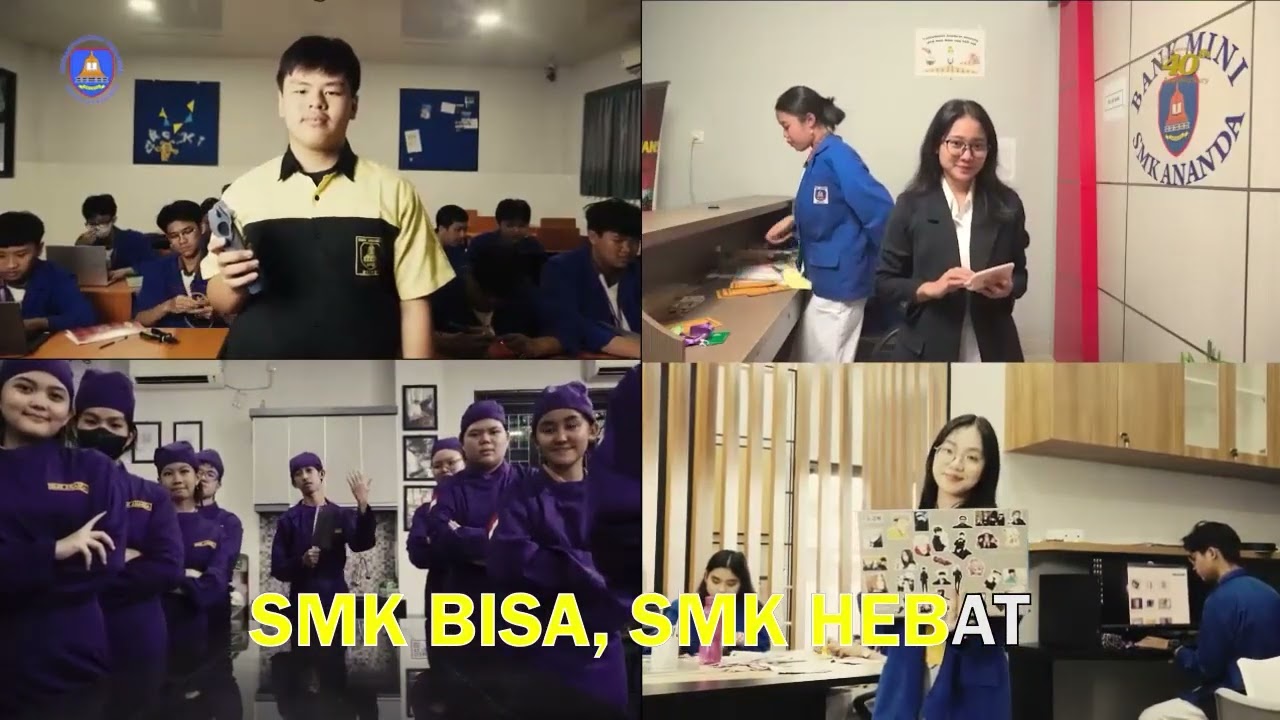 MARS SMK - SMK BISA SMK HEBAT | Music Video + Lyrics