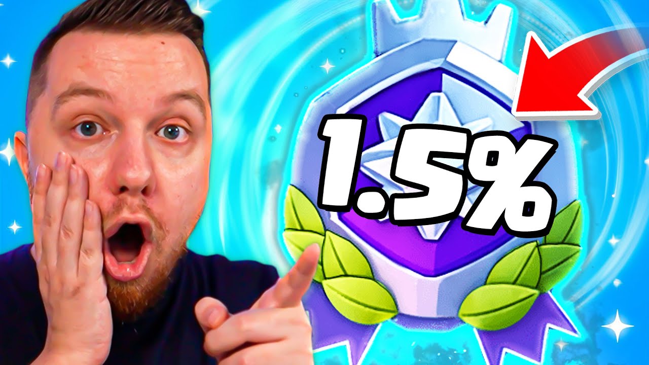 Jestem w 1.5% NAJLEPSZYCH GRACZY w Clash Royale