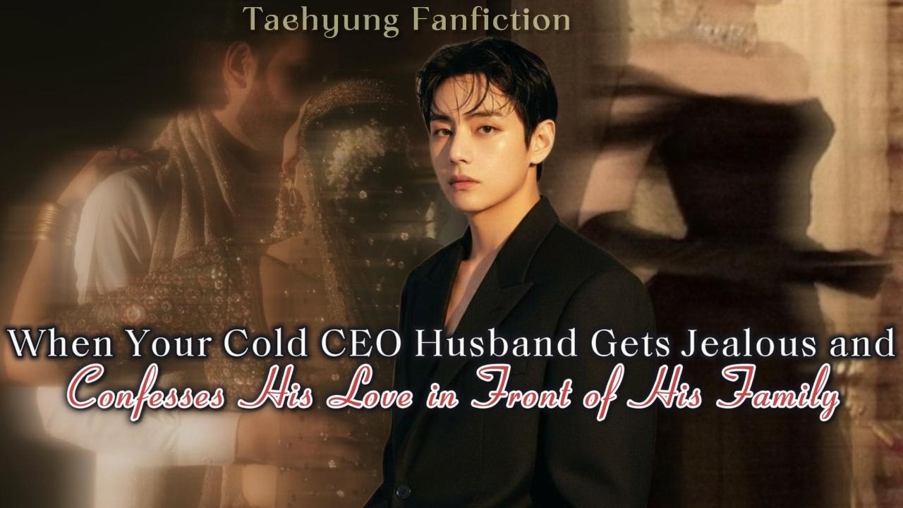 Your Cold Husband Gets Jealous and Confesses His Love in Front of His Family || Taehyung FF