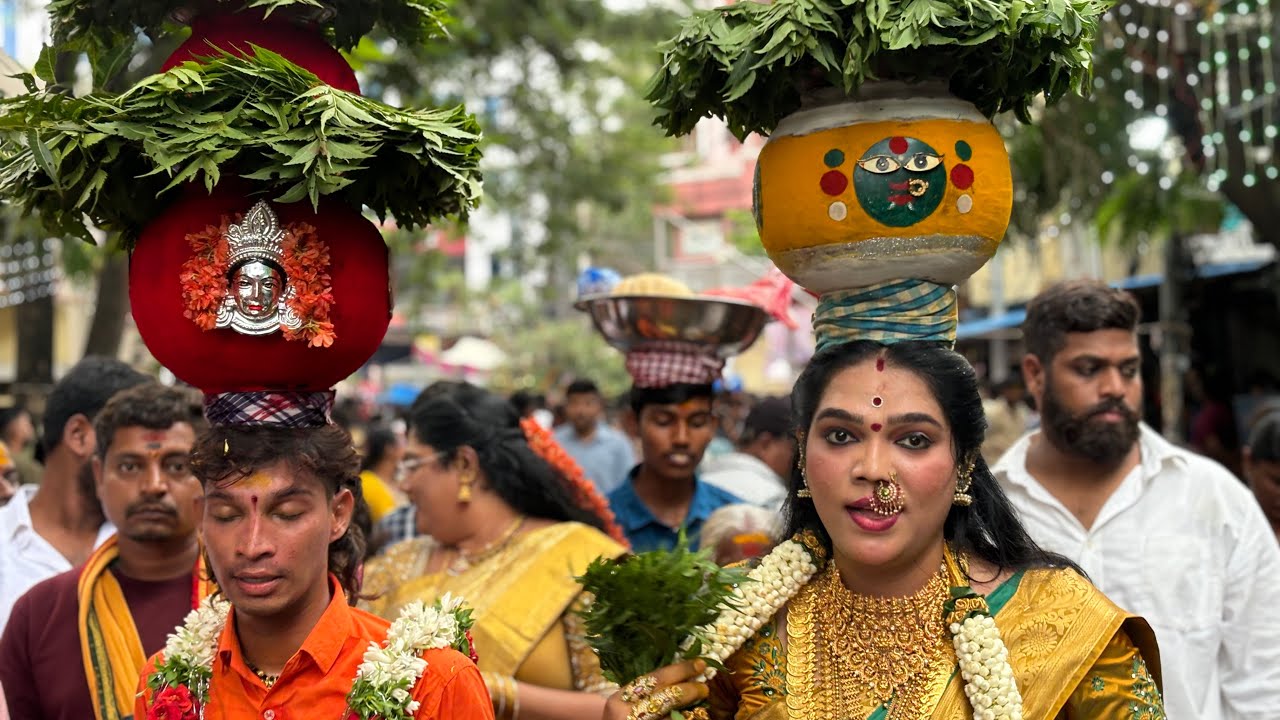 Balkampet Yellamma bonalu 2025||nagaram raj Kumar bonam ||Jogini navya sri